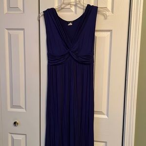 V neck maxi